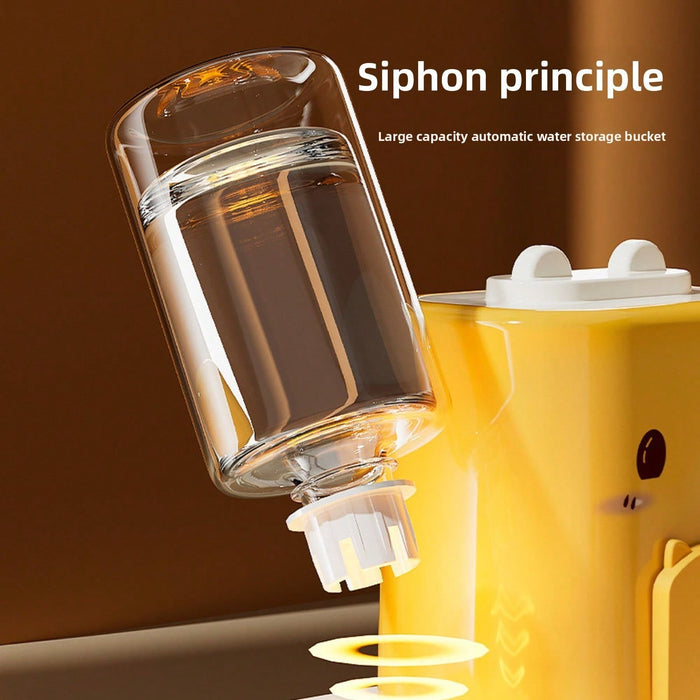 2-in-1 Automatic Pet Feeder & Water Dispenser