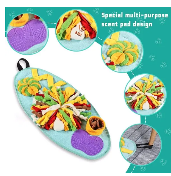 Interactive Dog Snuffle Foraging Mat Toy — view 5