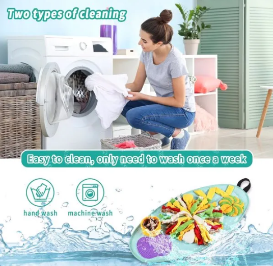 Interactive Dog Snuffle Foraging Mat Toy — view 2