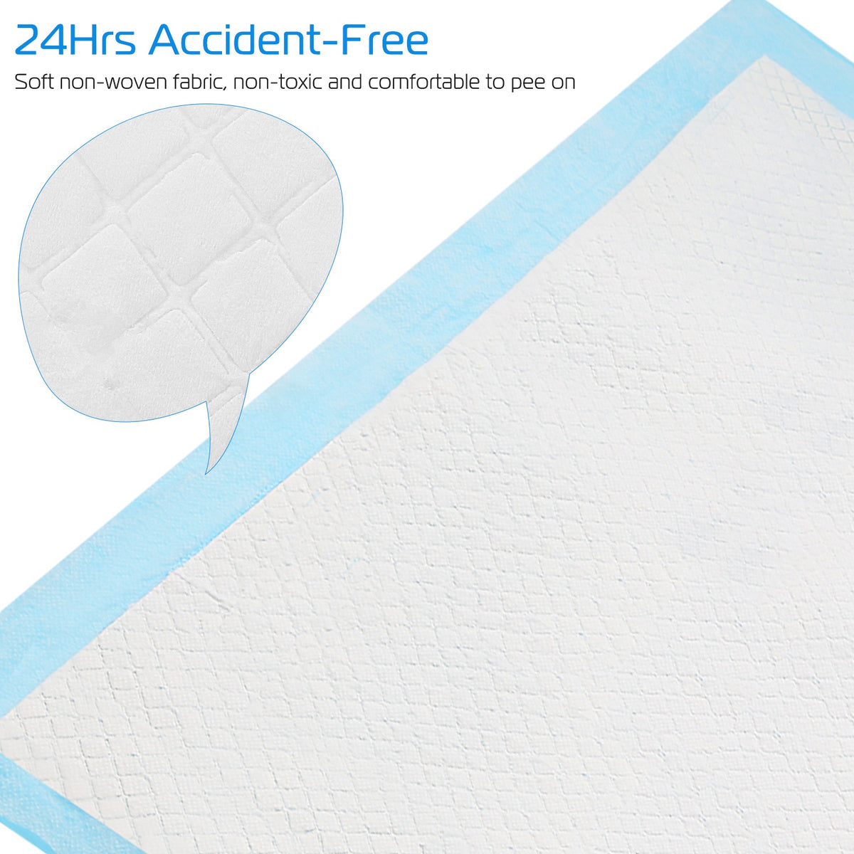 24-Inch Dog Training Pee Pads, 50-Count — view 6