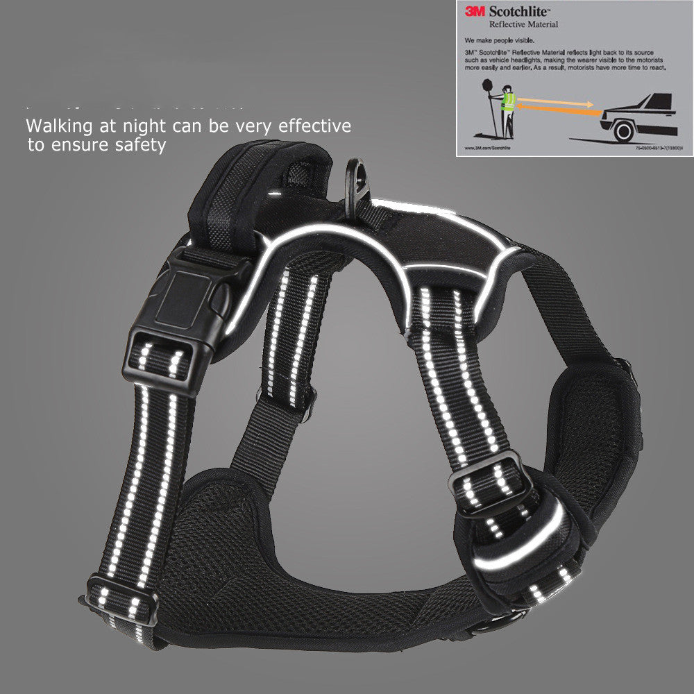 Reflective No-Pull Breathable Dog Harness Vest