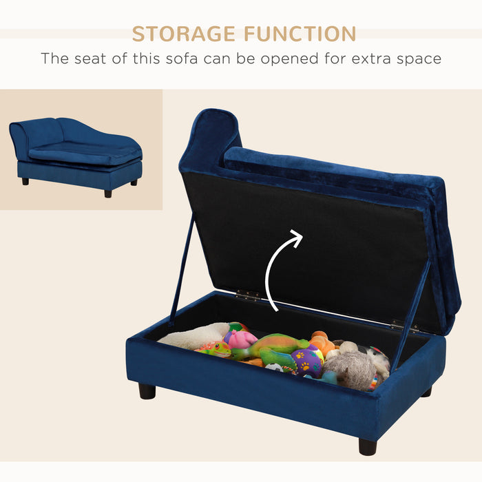 Pet Sofa Bed with Storage Drawer — view 2