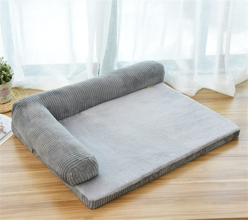 Soft Coffee Pet Bed - Compact Size S Cushion — view 9