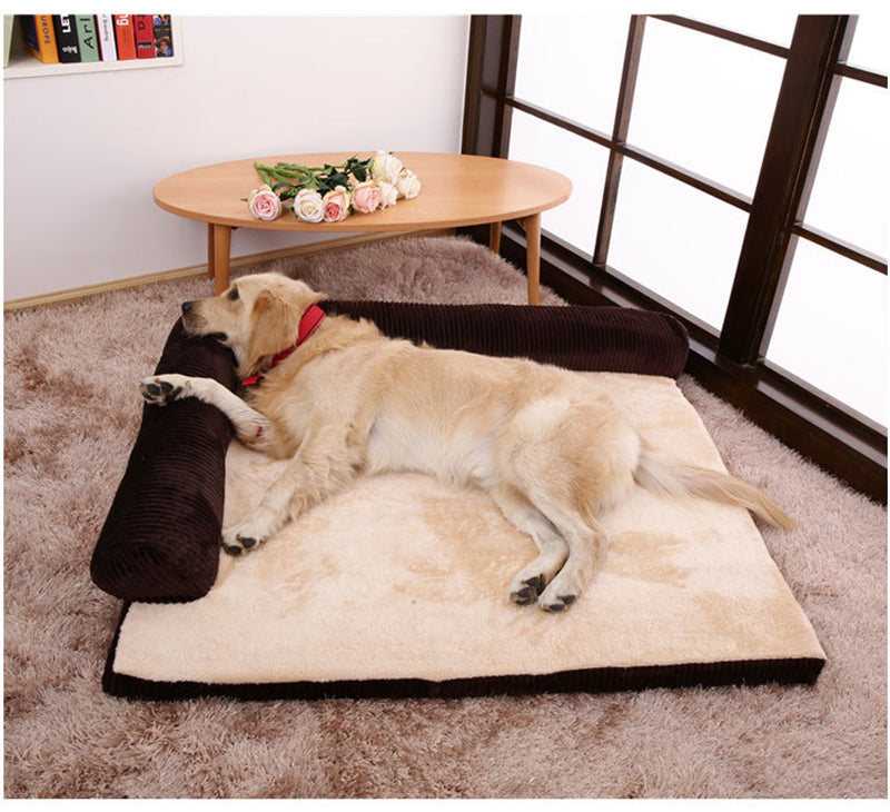 Soft Coffee Pet Bed - Compact Size S Cushion — view 3