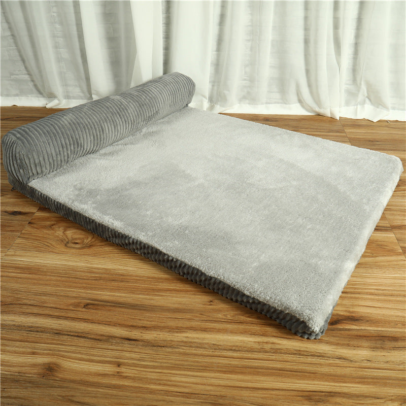 Soft Coffee Pet Bed - Compact Size S Cushion — view 7