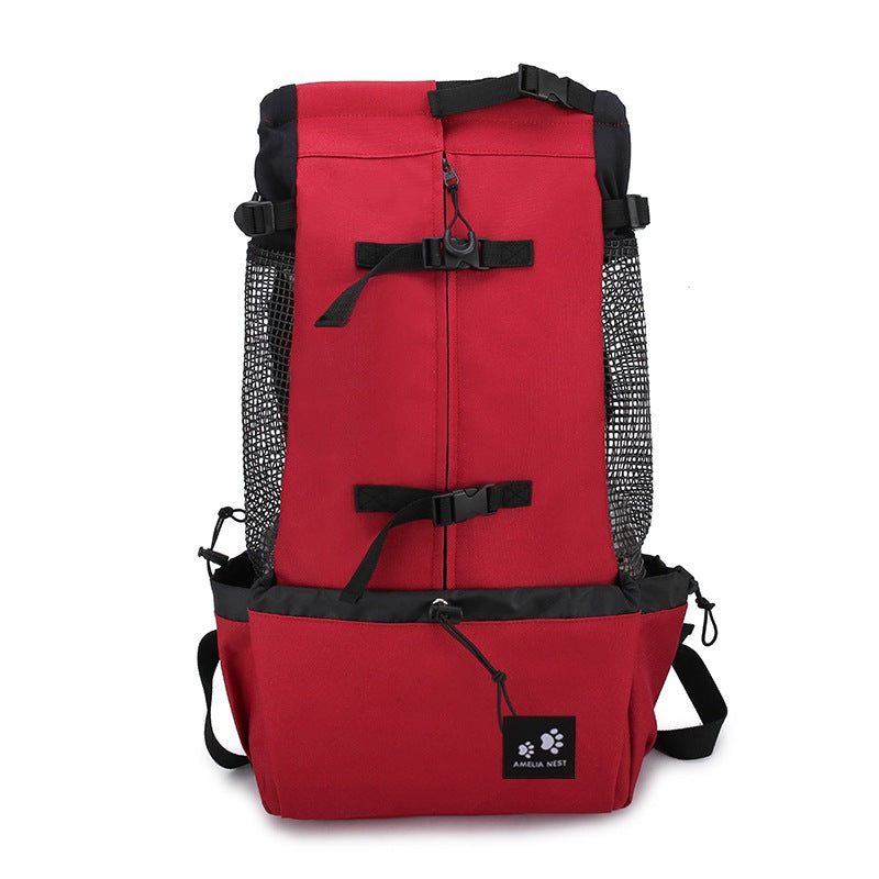 Double Shoulder Pet Carrier Backpack