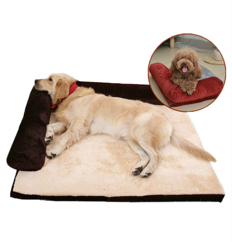 Soft Coffee Pet Bed - Compact Size S Cushion — view 10