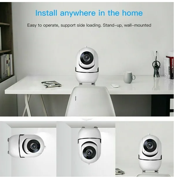 1080P Indoor WiFi Pet Camera with Night Vision