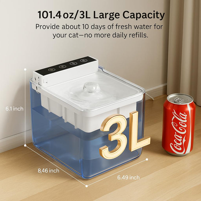 Automatic Cat Water Fountain with Filter