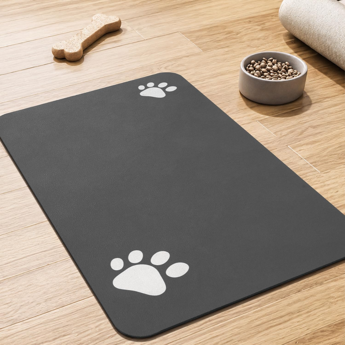 Quick-Dry Absorbent Pet Feeding Mat