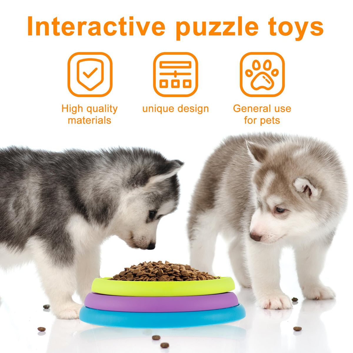 3-in-1 Slow Feeder Bowl and Lick Pad Puzzle — view 5