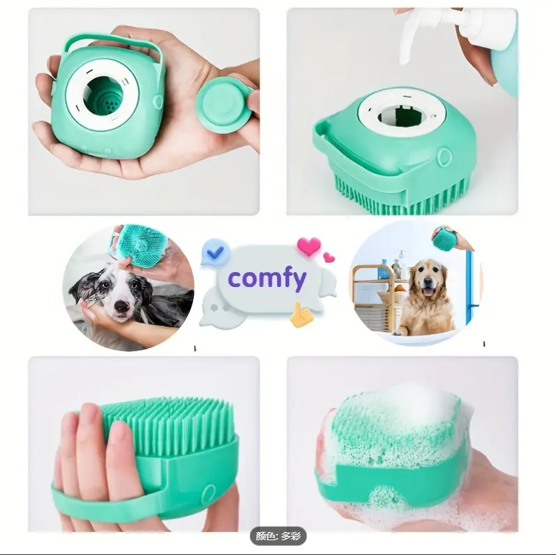 7-Piece Pet Grooming and Shedding Kit - Blue