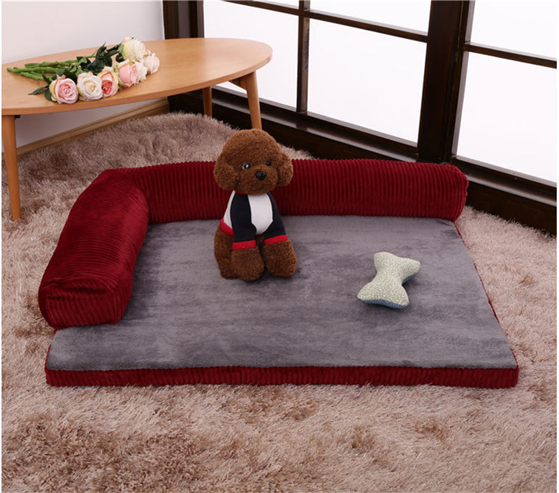 Soft Coffee Pet Bed - Compact Size S Cushion — view 5