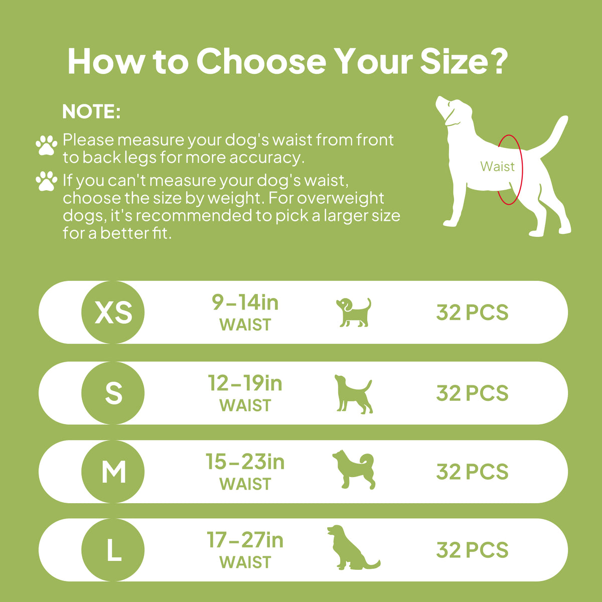 Disposable Female Dog Diapers - Leak Protection — view 6