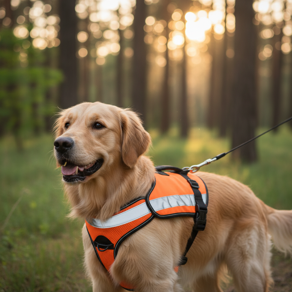 Reflective No-Pull Breathable Dog Harness Vest