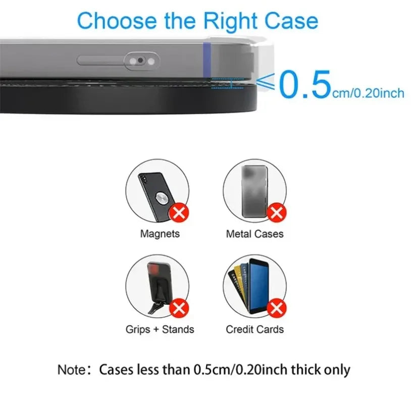 100W Magnetic Wireless Charger Dock for iPhone (MagSafe Compatible)