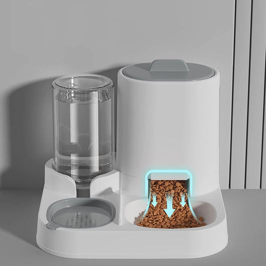 2-in-1 Pet Feeding & Water Bowl (Large Capacity)