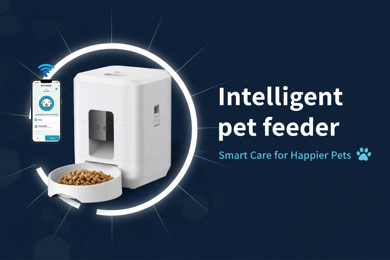 Smart Wi-Fi Automatic intelligent Pet Feeder (2L) – Timed Feeding & Voice Recording