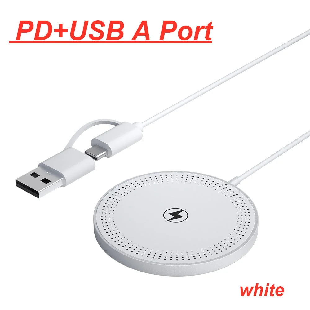 100W Magnetic Wireless Charger Dock for iPhone (MagSafe Compatible)