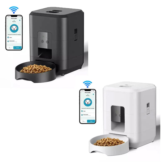 Smart Wi-Fi Automatic intelligent Pet Feeder (2L) – Timed Feeding & Voice Recording