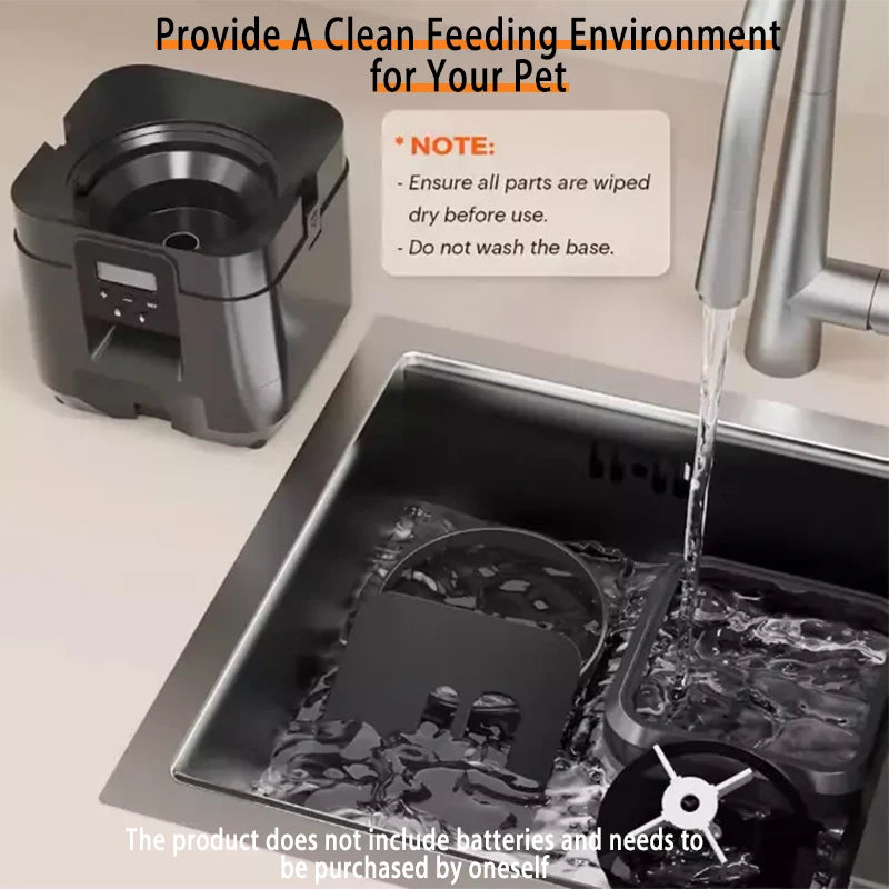Smart Wi-Fi Automatic intelligent Pet Feeder (2L) – Timed Feeding & Voice Recording
