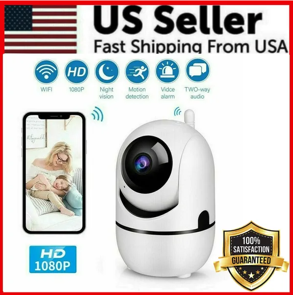 1080P Indoor WiFi Pet Camera with Night Vision