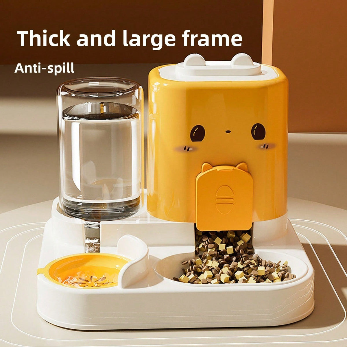 2-in-1 Automatic Pet Feeder & Water Dispenser