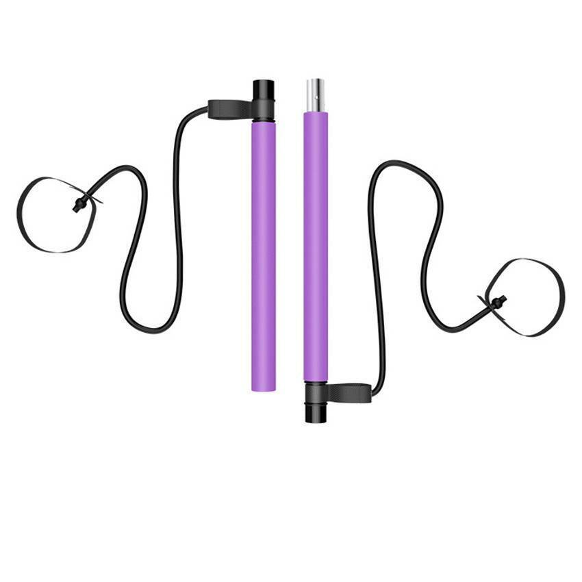 Portable Pilates Resistance Bar for Home Workouts