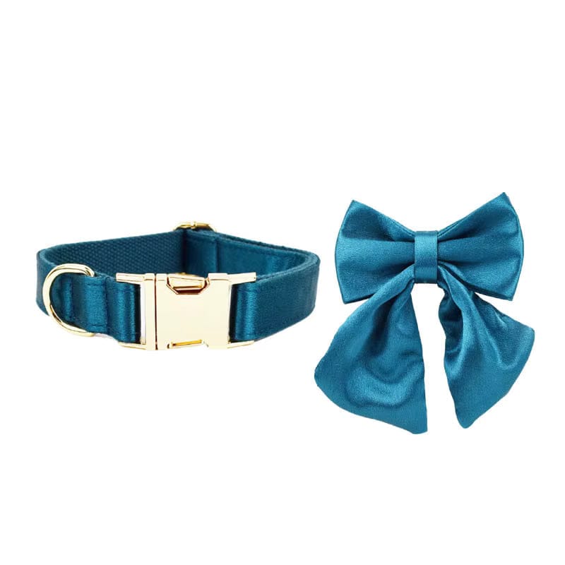 Blue Green Satin Set — view 11