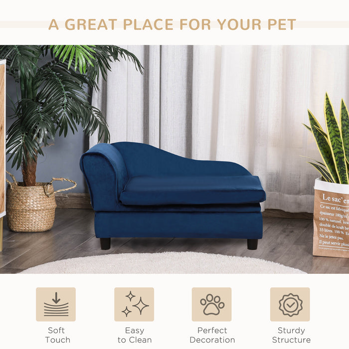 Pet Sofa Bed with Storage Drawer