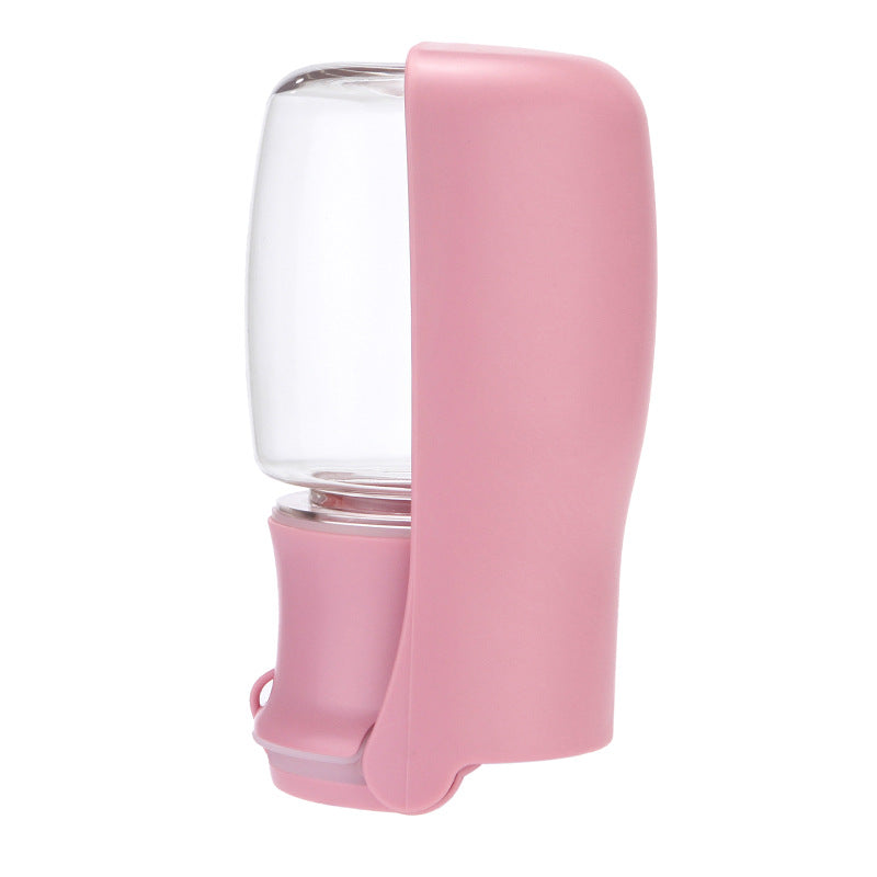 Foldable Dog Water Bottle - Portable 550ml Travel Cup