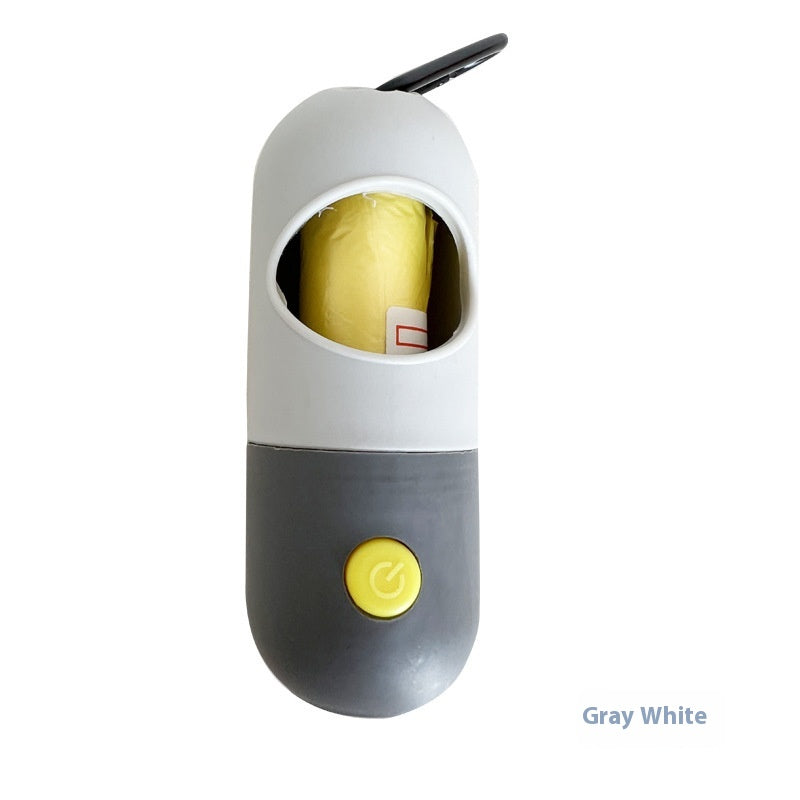 LED Dog Poop Bag Dispenser with Leash Clip — view 7