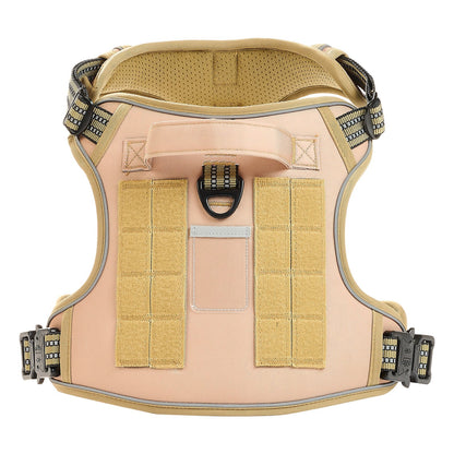 Adjustable No-Pull Tactical Dog Harness for Large Dogs