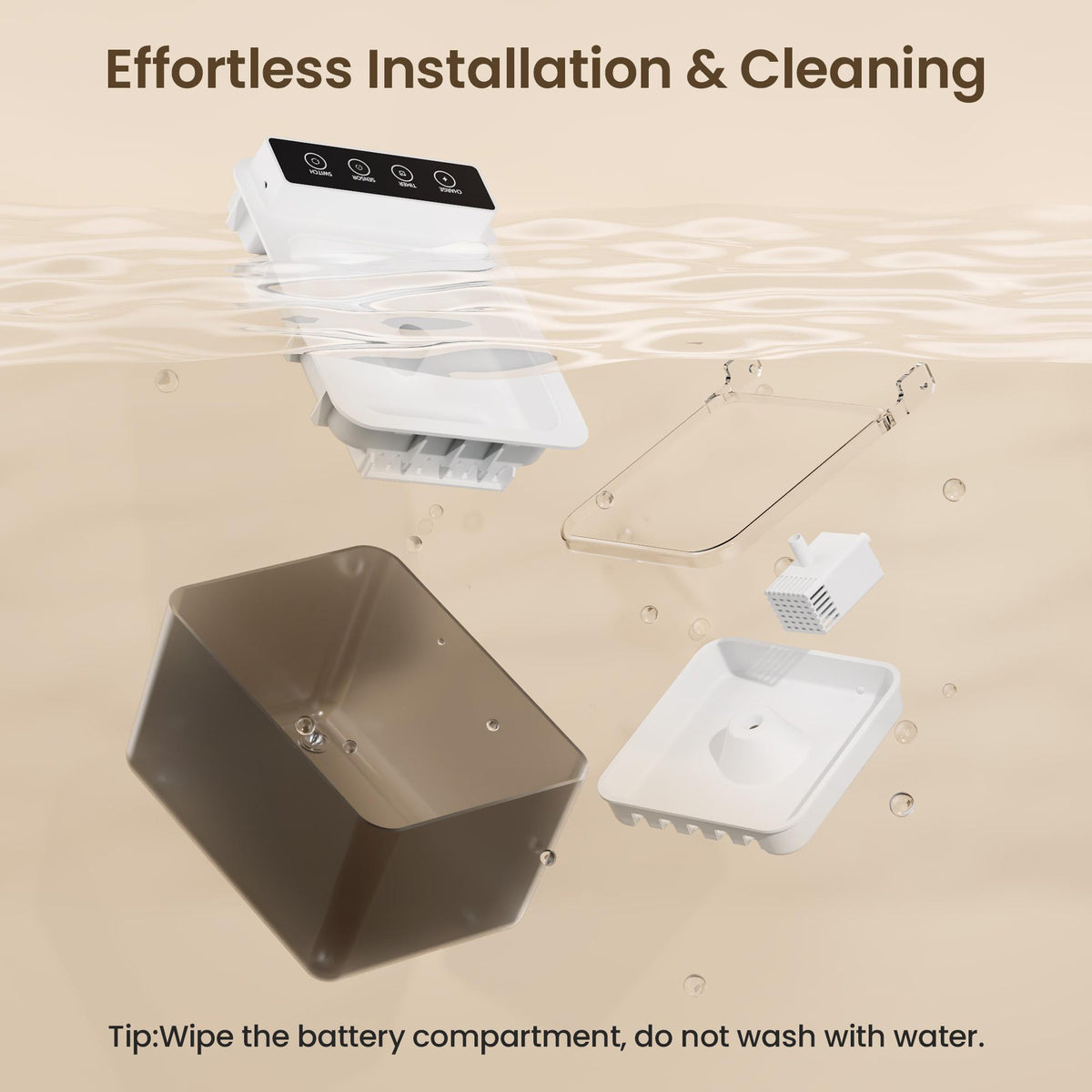 Automatic Cat Water Fountain with Filter