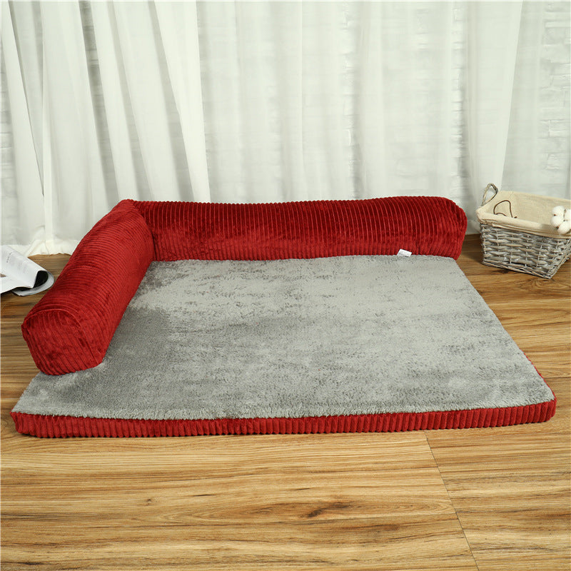 Soft Coffee Pet Bed - Compact Size S Cushion — view 6