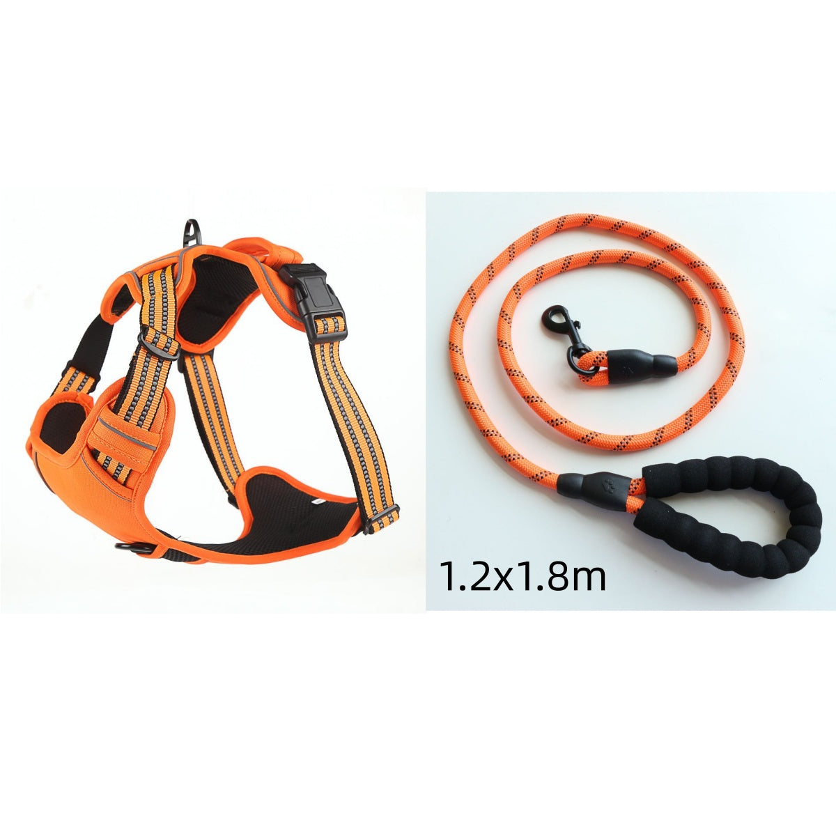 Reflective No-Pull Breathable Dog Harness Vest