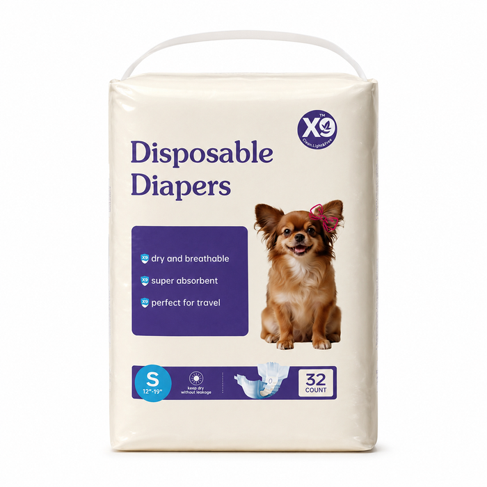 Disposable Female Dog Diapers - Leak Protection