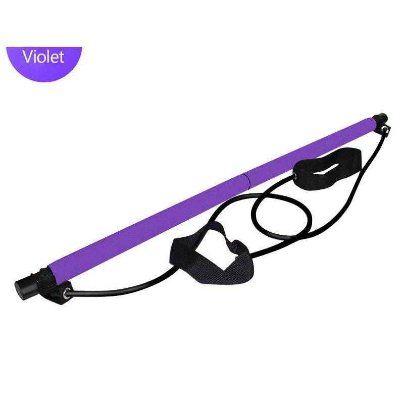 Portable Pilates Resistance Bar for Home Workouts